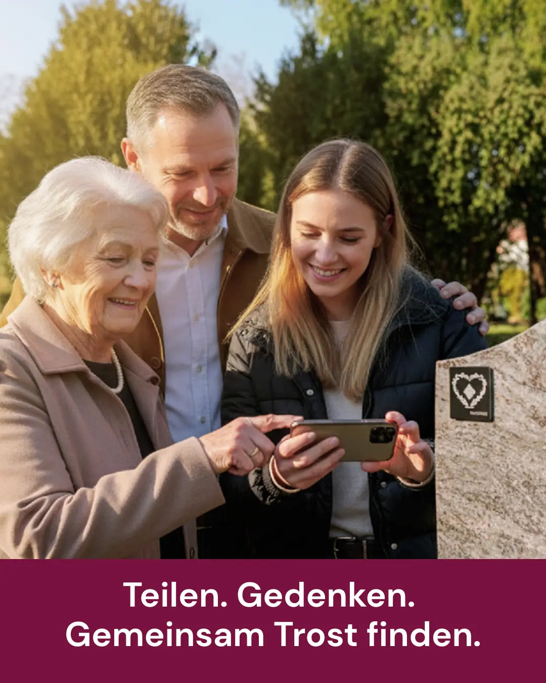 QR-Code für Grabstein – digitales Andenken