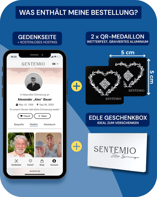 Geschenkbox – einfühlsames Trauergeschenk / Geschenk zur Beerdigung