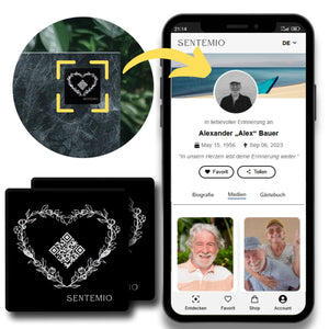 QR-Code für Grabstein – digitales Andenken